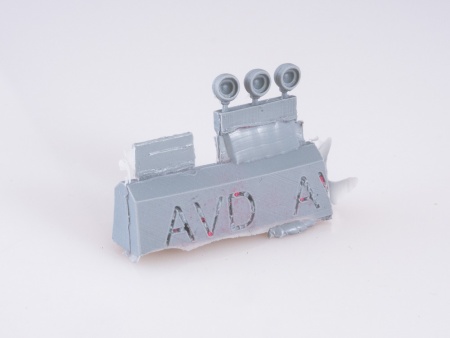 8003AVD Сборная модель Тротуарный виброкаток Д-455 AVD Models