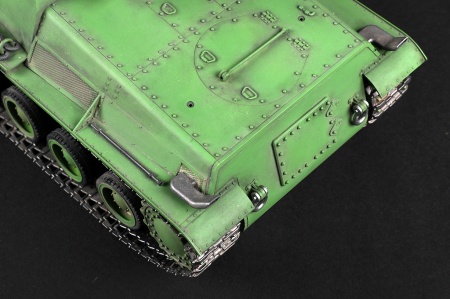 09591P Сборная модель Soviet T-100Z Heavy Tank Trumpeter