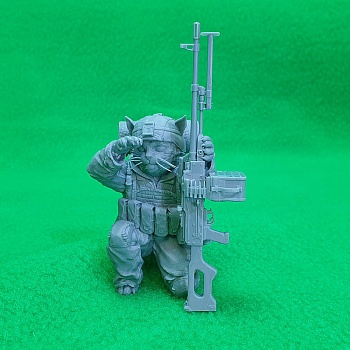 6045 фигурка "Кошачий спецназ: Тимофей" масштаб 1:12