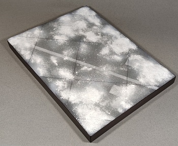 AM48256 Авторская подставка премиум уровня  quot;Зимний аэродромquot;