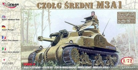 72803 Танк M3A1 Medium Tank Mirage Hobby