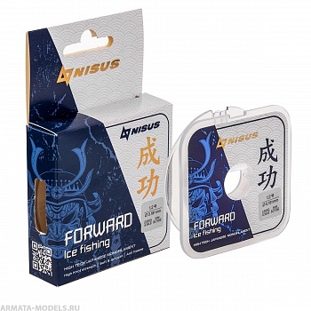 Леска FORWARD ICE FISHING 0,181mm/50m Nylon Transparent (N-FIF-0.181-50) Nisus( цена указана за упаковку, в количестве 10шт.)