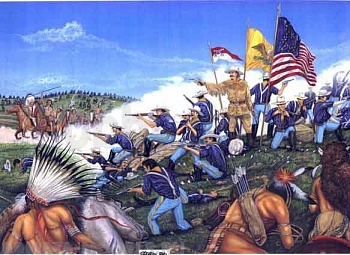 LT-0003 Набор фигур: Custer, the Last Hunt