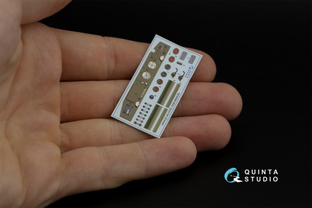 QD35088 3D Декаль интерьера кабины M3A1 Scout (Zvezda)