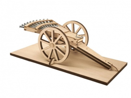 00510 Многоствольный пистолет Леонардо да Винчи Revell