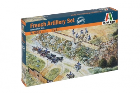 6031ИТ Солдатики French Artillery Set (Napoleonic Wars) Italeri