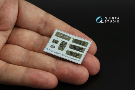 QD35047 3D Декаль интерьера кабины ЗиС-151 (Звезда)