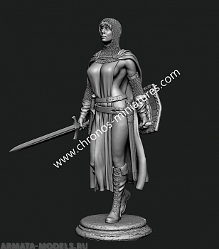 CHM-75064. Миры Фэнтези: Тёмная Жанна. Материал - смола.