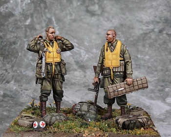3636SOGA Сombat Medic  and Sergeant U.S. Army Airborne. D-Days.1944.