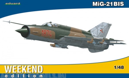 84131 Самолет MiG-21BIS  (Eduard) 1/48 EDUARD