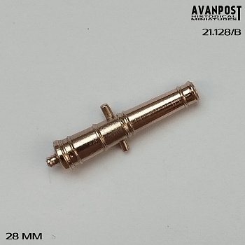 21.128/ВАП Бронзовый ствол для английского корабельного орудия