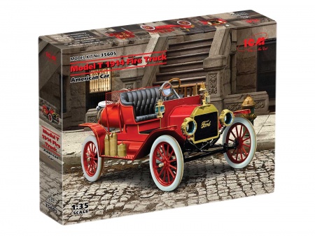 35605 Model T 1914 Fire Truck, Американский пожарный автомобиль ICM