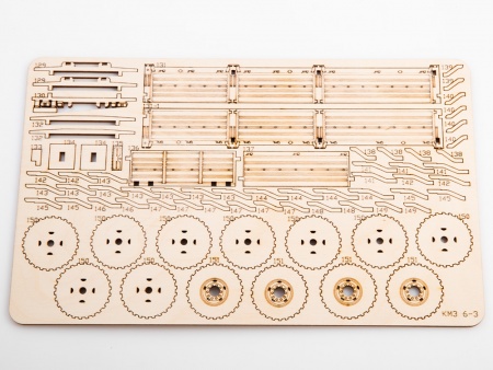 11004BAUMI Сборная модель КАМАЗ-6350 Бортовой Baumi