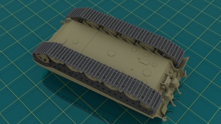 35363 Pz.Kpfw.VI Ausf.B Королевский тигр с башней Хеншель (позднего производства), Германский тяжелый танк ICM