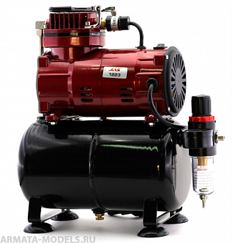 1223J Компрессор 1223, с регулятором давления, автоматика, ресивер