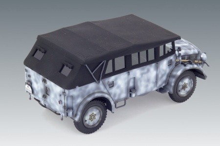35506 Horch 108 Typ 40 с поднятым тентом, Германский армейский автомобиль ІІ МВ ICM 35506 Horch 108 Typ 40 с поднятым тентом, Германский армейский автомобиль ІІ МВ ICM