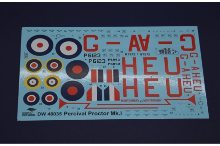 DW48035 Percival Proctor Mk.I Dora Wings
