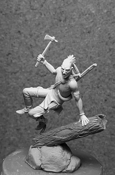 CHM-54286(M). Ирокез, 1750-60 гг. Материал - белый металл.