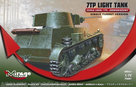 726001 Танк Czolg Lekki 7TP Mirage Hobby
