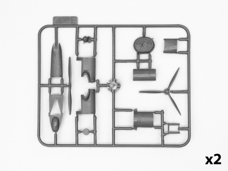 Набор самолетов Над всей Испанией безоблачное небо ICM
