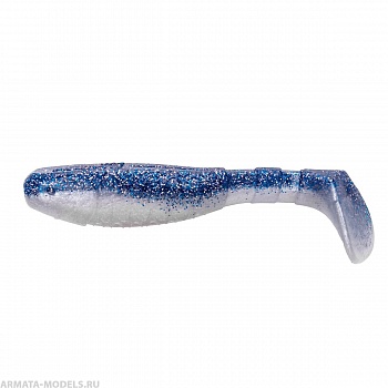 Виброхвост Chubby 3,55"/9 см Blue Pearl 5шт. (HS-4-049) Helios