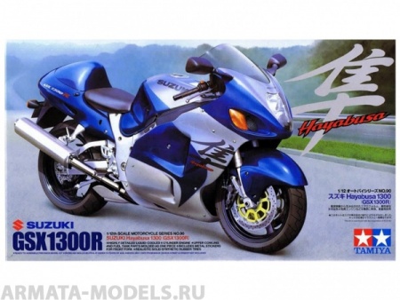 14090 Мотоцикл Suzuki Hayabusa 1300 (GSX1300R) Tamiya