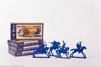 WAB002Blue Набор фигур Конные половцы (синий)