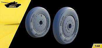 AM48297 Колеса поздние под нагрузкой для И-16