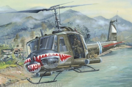 81806 Вертолет UH-1 Huey B Hobby Boss