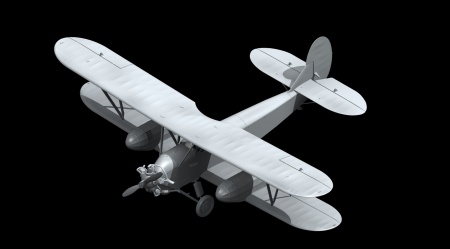 48253 Советский санитарный самолет По-2 с санитарными кассетами ICM