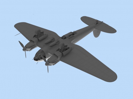 48265 He 111H-6 Северная Африка, Германский бомбардировщик ІІ МВ ICM 48265 He 111H-6 Северная Африка, Германский бомбардировщик ІІ МВ ICM