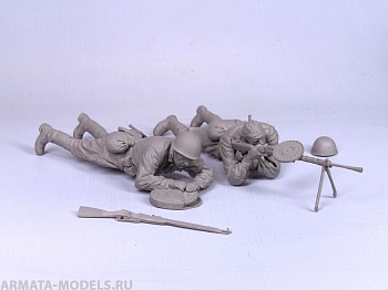 T35112 Советский расчет пулемета Дегтярев (2)