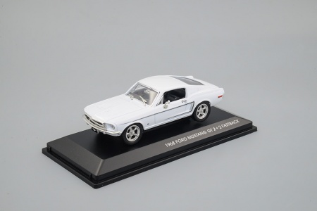 43206WLT 1968 Мустанг Серия Премиум (белый) Lucky Toys