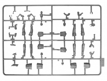 Автомобиль Model T 1914 Fire Truck с американскими пожарными ICM