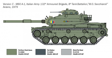 7075ИТ Танк M60A1 Italeri