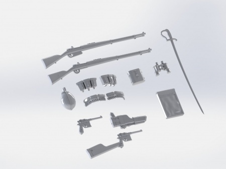 35699 Вооружение и снаряжение пехоты Турции І МВ ICM