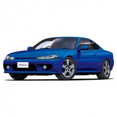 00862 Nissan Silvia Spec.R (Brilliant Blue) Aoshima