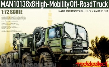 UA72342 Немецкий высокомобильный внедорожный грузовик MAN KAT1M1013 8*8