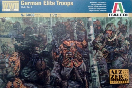 Набор фигурок 6068ИТ Солдатики German Elite Troops Italeri