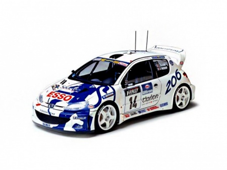 24221 Peugeot 206WRC Tamiya 24221 Peugeot 206WRC Tamiya