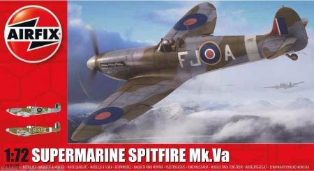 A02102 САМОЛЕТ SUPERMARINE SPITFIRE Mk.Va Airfix