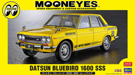 20616-Автомобиль DATSUN BLUEBIRD 1600 SSS 'MOONEYES' (Limited Edition) Hasegawa
