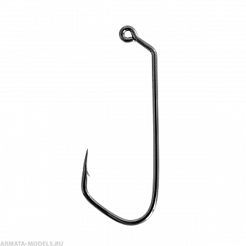 Крючок джиговый JG-02 №4/0 цвет BC (100шт) (HS-JG-02-4/0) Helios( цена указана за упаковку, в количестве 100шт.)
