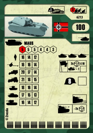 6213 Немецкий сверхтяжелый танк Маус Звезда