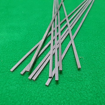 5370 рейки 2х3 мм - длина 300 мм - 10 шт - орех американский