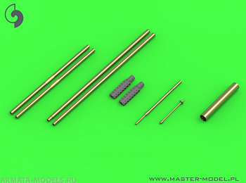 AM-32-108 Do 335 B-2 - набор деталей - наконечники MG 151, MK-103, антенна FuG 25a, трубка Пито (для моделей HK) AM-32-108 Do 335 B-2 - набор деталей - наконечники MG 151, MK-103, антенна FuG 25a, трубка Пито (для моделей HK)