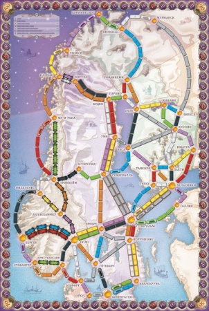 1702HW Ticket to Ride Северные страны