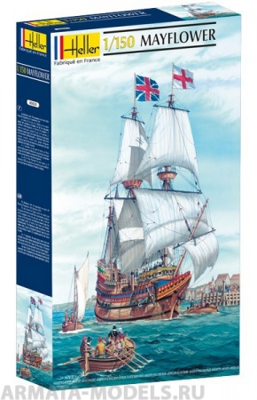 80828HL Корабль  Майфлауэр (1:100) Heller