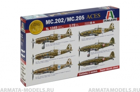 1345ИТ Итальянские асы МС 202 & МС 205 Italeri