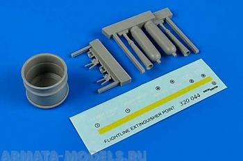 320044AERO  Fire Extinguisher Point 1/32